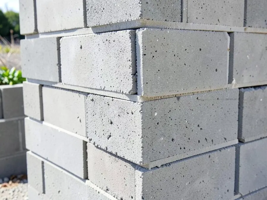 Interlocking composite blocks